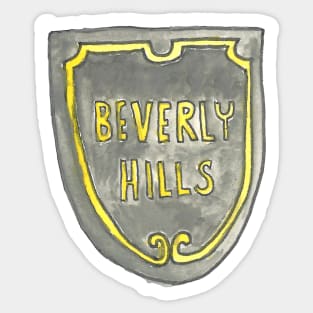 Los Angeles Icons: Beverly Hills Sticker